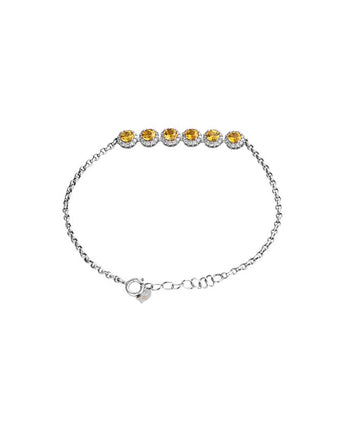 Yellow Sapphire Bracelet