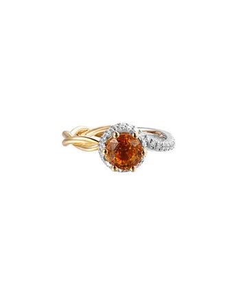 Natural Yellow Sapphire Ring