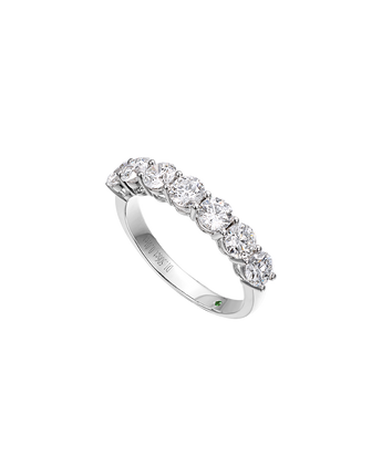 Round Lab Diamond 7-Stone Band